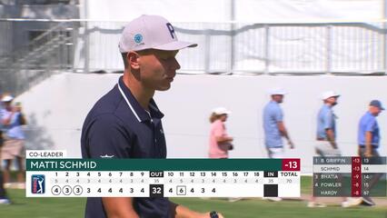 Matti Schmid | Round 3 | 14th hole | Shot 4 | 2025 Charles Schwab