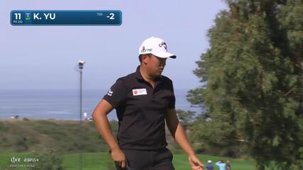 Kevin Yu | Round 4 | 11th hole | Shot 3 | 2025 Genesis