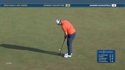 Robert MacIntyre | Round 4 | 18th hole | Shot 4 | 2026 THE PLAYERS