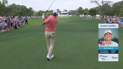 Scottie Scheffler | Round 3 | 10th hole | Shot 1 | 2025 Houston Open
