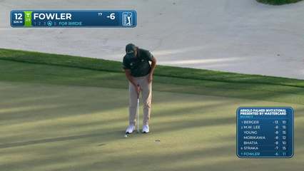 Rickie Fowler | Round 3 | 12th hole | Shot 5 | 2026 Arnold Palmer