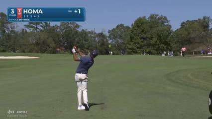 Max Homa | Round 1 | 3rd hole | Shot 3 | 2025 Sanderson Farms