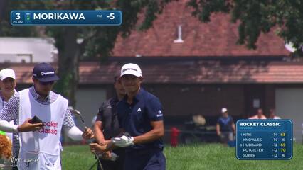 Collin Morikawa | Round 2 | 3rd hole | Shot 2 | 2025 Rocket Classic