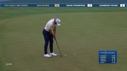 Sam Burns | Round 1 | 11th hole | Shot 5 | 2026 THE PLAYERS