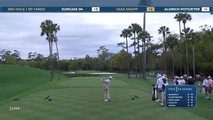 Jake Knapp | Round 1 | 3rd hole | Shot 1 | 2026 THE PLAYERS