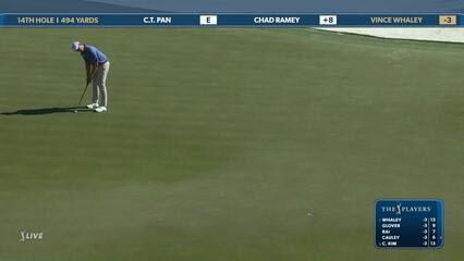 Vincent Whaley | Round 1 | 14th hole | Shot 6 | 2025 THE PLAYERS