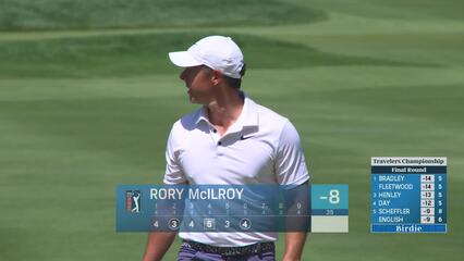 Rory McIlroy | Round 4 | 6th hole | Shot 4 | 2025 Travelers