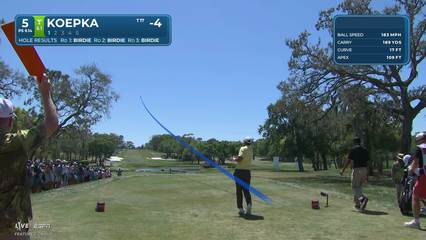 Brooks Koepka | Round 4 | 5th hole | Shot 1 | 2026 Valspar
