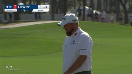 Shane Lowry | 2023 Honda | Round 2 | 9th hole | Shot 4