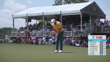 Wyndham Clark | Round 3 | 5th hole | Shot 4 | 2026 TOUR Championship
