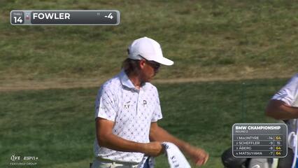 Rickie Fowler | Round 2 | 14th hole | Shot 4 | 2025 BMW Championship