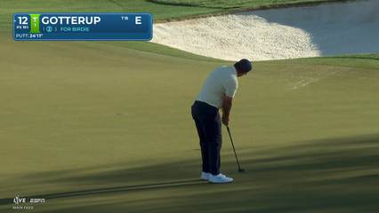 Chris Gotterup | Round 1 | 12th hole | Shot 3 | 2026 WM Phoenix Open