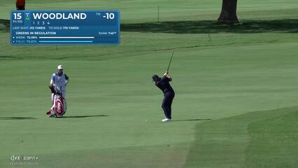Gary Woodland | Round 4 | 15th hole | Shot 2 | 2025 Sony Open
