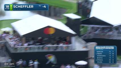 Scottie Scheffler | Round 4 | 18th hole | Shot 1 | 2026 Arnold Palmer
