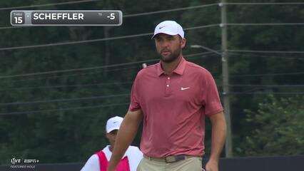 Scottie Scheffler | Round 2 | 15th hole | Shot 2 | 2025 TOUR Championship