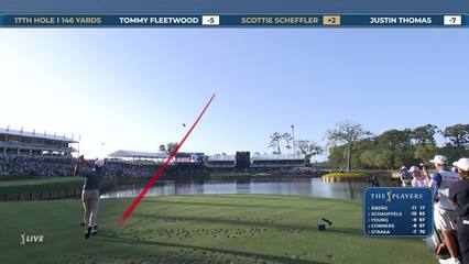 Scottie Scheffler | Round 2 | 17th hole | Shot 1 | 2026 THE PLAYERS