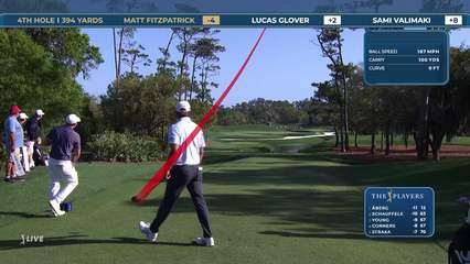 Matt Fitzpatrick | Round 2 | 4th hole | Shot 1 | 2026 THE PLAYERS