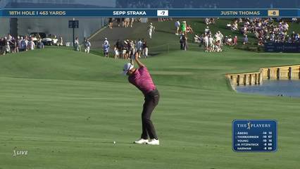 Justin Thomas | Round 3 | 18th hole | Shot 2 | 2026 THE PLAYERS