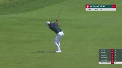 Matteo Manassero | Round 3 | 10th hole | Shot 2 | 2025 RBC Canadian