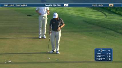 Rico Hoey | Round 4 | 2nd hole | Shot 5 | 2026 THE PLAYERS