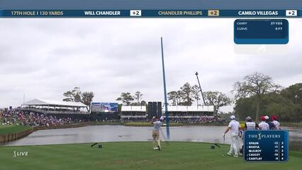Chandler Phillips | Round 4 | 17th hole | Shot 1 | 2025 THE PLAYERS