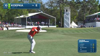 Brooks Koepka | Round 2 | 10th hole | Shot 2 | 2026 Valspar