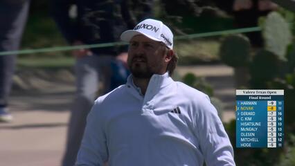 Andrew Novak | Round 4 | 12th hole | Shot 2 | 2025 Valero