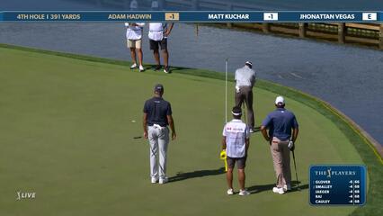 Adam Hadwin | Round 1 | 4th hole | Shot 4 | 2025 THE PLAYERS