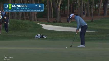 Corey Conners | Round 1 | 11th hole | Shot 4 | 2026 Valspar