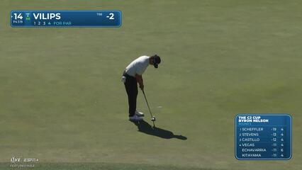 Karl Vilips | Round 3 | 14th hole | Shot 4 | 2025 THE CJ CUP