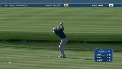 Daniel Berger | Round 3 | 9th hole | Shot 3 | 2026 THE PLAYERS