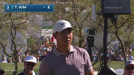 Tom Kim | Round 1 | 3rd hole | Shot 1 | 2025 WM Phoenix Open