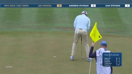 Lee Hodges | Round 2 | 16th hole | Shot 4 | 2026 THE PLAYERS