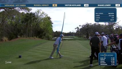 Russell Henley | Round 2 | 14th hole | Shot 1 | 2025 THE PLAYERS