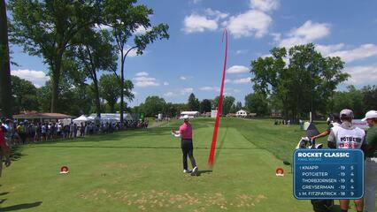 Max Greyserman | Round 4 | 5th hole | Shot 1 | 2025 Rocket Classic