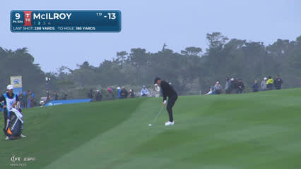 Rory McIlroy | Round 4 | 9th hole | Shot 2 | 2026 AT&T Pebble Beach
