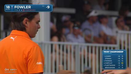 Rickie Fowler | Round 4 | 18th hole | Shot 5 | 2025 Truist Championship