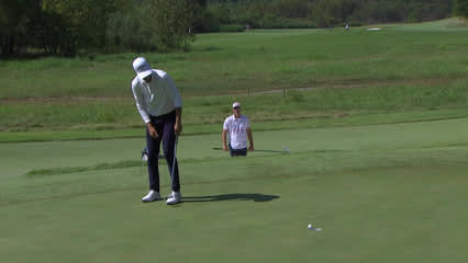 Adrien Dumont de Chassart | Round 2 | 16th hole | Shot 3 | 2025 Compliance Solutions