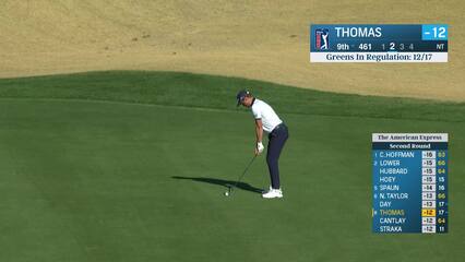 Justin Thomas | Round 2 | 9th hole | Shot 2 | 2025 The American Express