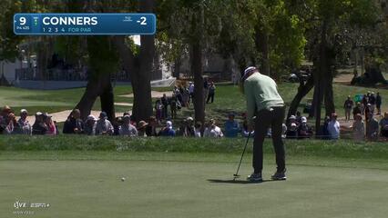 Corey Conners | Round 2 | 9th hole | Shot 4 | 2025 Valspar