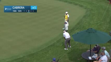 Ángel Cabrera | Round 1 | 15th hole | Shot 3 | 2025 Principal