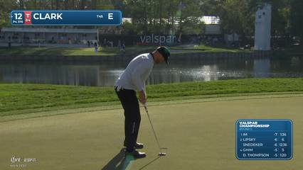 Wyndham Clark | Round 2 | 12th hole | Shot 4 | 2026 Valspar