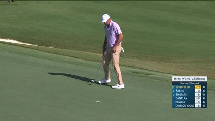Scottie Scheffler | Round 2 | 7th hole | Shot 3 | 2024 Hero World Challenge