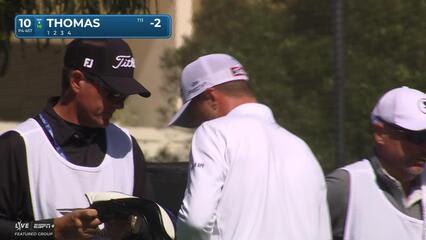 Justin Thomas | Round 3 | 10th hole | Shot 1 | 2025 Genesis