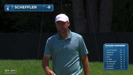 Scottie Scheffler | Round 4 | 6th hole | Shot 5 | 2025 Travelers