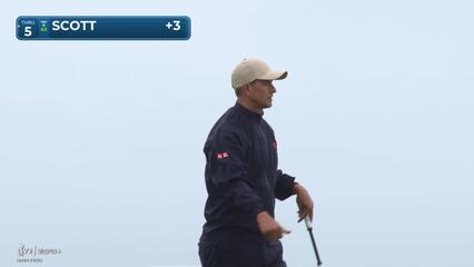 Adam Scott | Round 1 | 14th hole | Shot 4 | 2025 Genesis