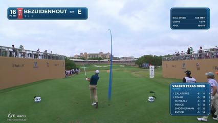 Christiaan Bezuidenhout | Round 1 | 16th hole | Shot 1 | 2026 Valero