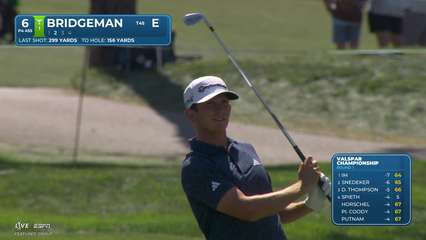 Jacob Bridgeman | Round 1 | 6th hole | Shot 2 | 2026 Valspar