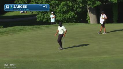 Stephan Jaeger | Round 1 | 13th hole | Shot 5 | 2025 John Deere