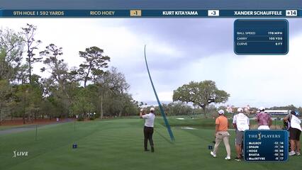 Rico Hoey | Round 4 | 9th hole | Shot 1 | 2025 THE PLAYERS